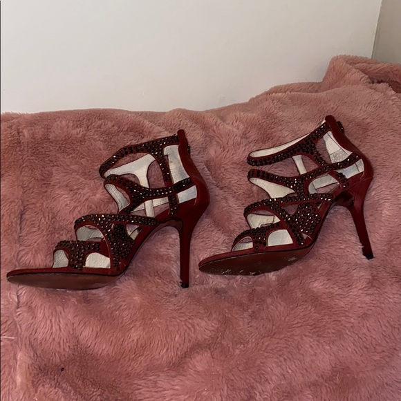 Michael Kores Suede and crystal heels - Picture 2 of 5